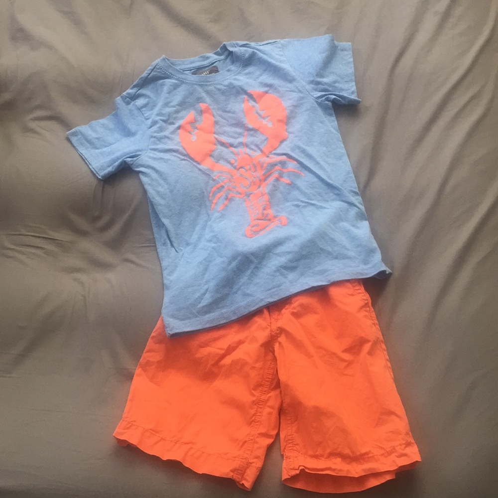 Tee and short combo
